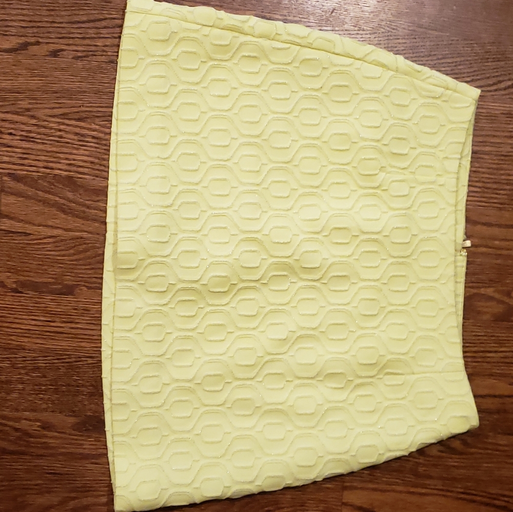 Lilly yellow skirt